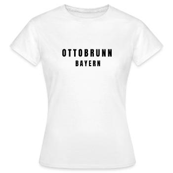 Warendorf, Rhénanie-du-Nord-Westphalie - T-shirt Femme - blanc - Devant - AI Model Female 172 dark (172cm)