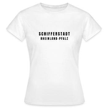 Schifferstadt Rhénanie-Palatinat - T-shirt Femme - blanc - Devant - AI Model Female 172 dark (172cm)