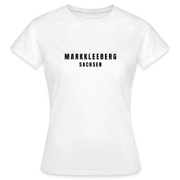 Markkleeberg, Saxe - T-shirt Femme - blanc - Devant - AI Model Female 172 dark (172cm)