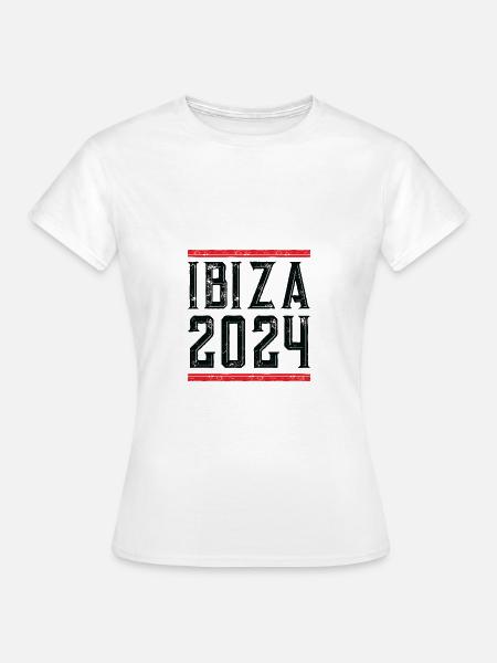 Ibiza 2024 - Frauen T-Shirt - Weiß