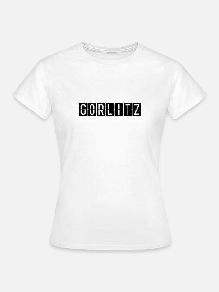 Görlitz Flughafentafel - Frauen T-Shirt - Weiß