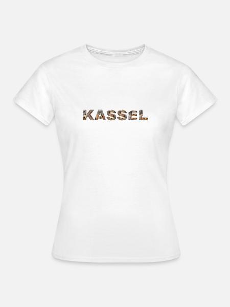 Kassel Hund - Frauen T-Shirt - Weiß