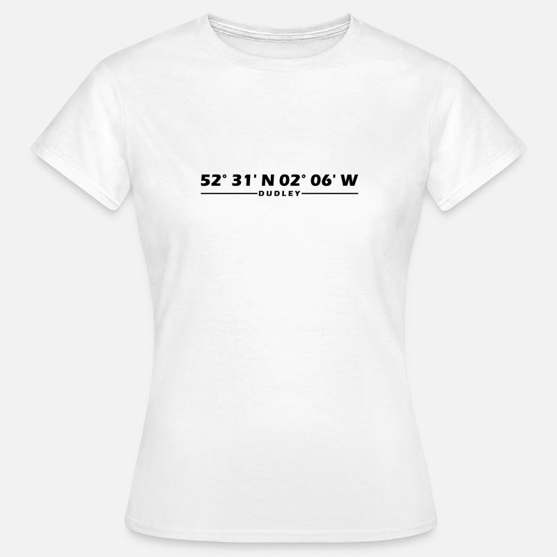 Dudley Coordinates - Women's T-Shirt - white