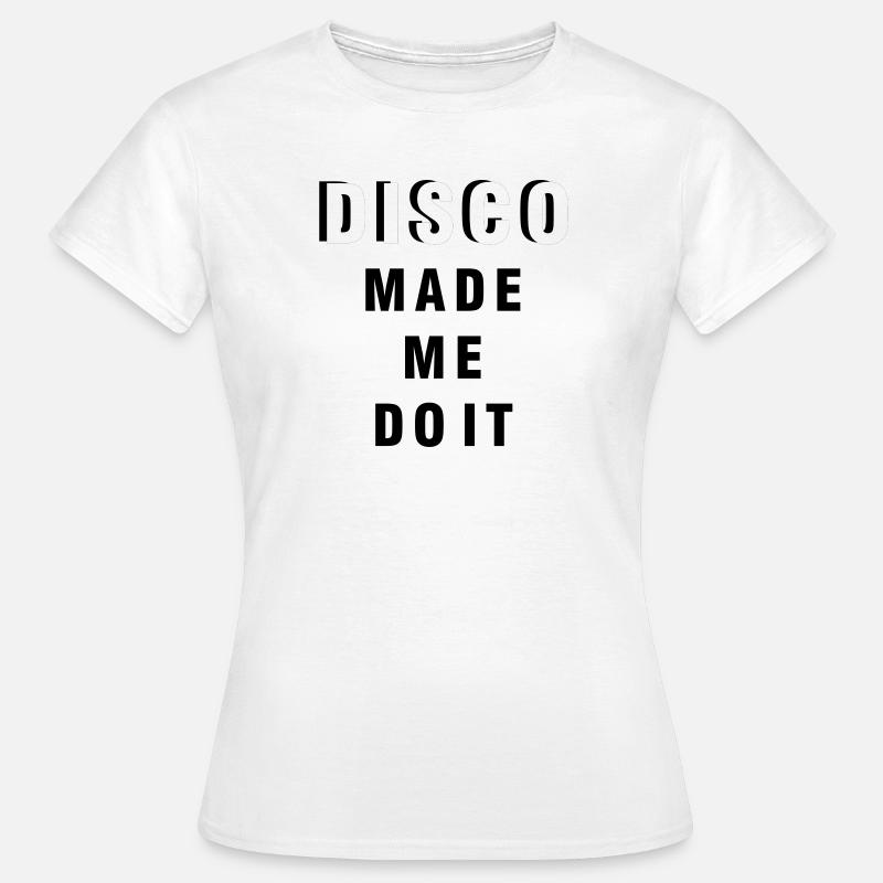 disco - Women's T-Shirt - white
