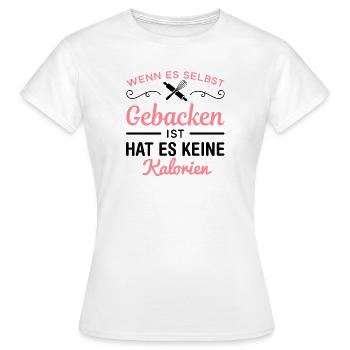 Backen Kochen Küche Koch Hobby Essen neu Geschenk - Frauen T-Shirt - Weiß - Vorne - AI Model Female 172 dark (172cm)