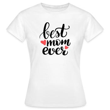 Best mom 23 - Frauen T-Shirt - Weiß - Vorne - AI Model Female 172 dark (172cm)