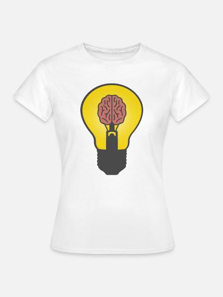 GENIE - Frauen T-Shirt - Weiß