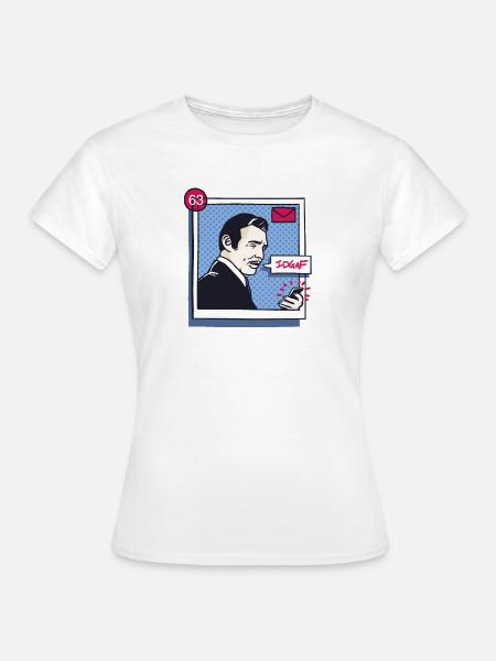 Ehrlich Mein E-Mail-Server - Frauen T-Shirt - Weiß