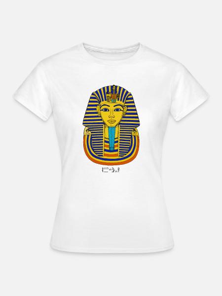 Tutanchamun - Pharao von Ägypten - Frauen T-Shirt - Weiß