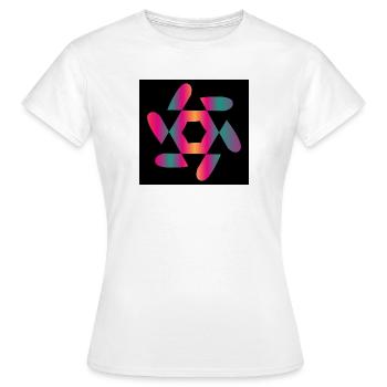 ART. DESIGN. GEEK. VINTAGE. GRAPHIQUE. MANGA - T-shirt Femme - blanc - Devant - AI Model Female 172 dark (172cm)