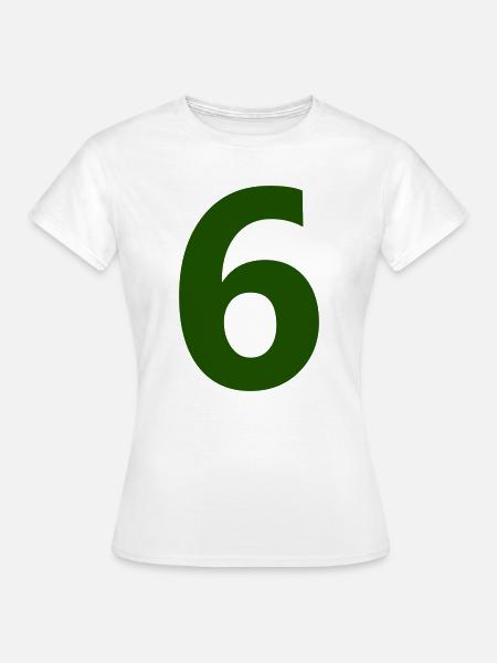 6 - Frauen T-Shirt - Weiß