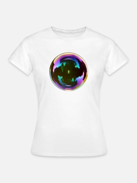 bubble - Frauen T-Shirt - Weiß