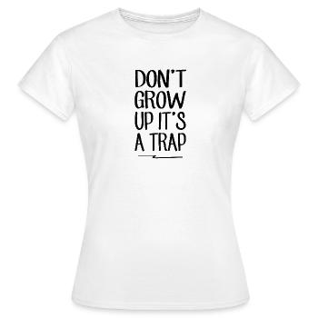 sarkastisch - Frauen T-Shirt - Weiß - Vorne - AI Model Female 172 dark (172cm)