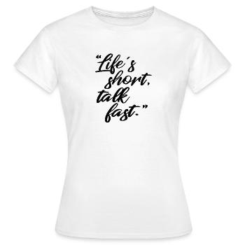 Proverbes - T-shirt Femme - blanc - Devant - AI Model Female 172 dark (172cm)