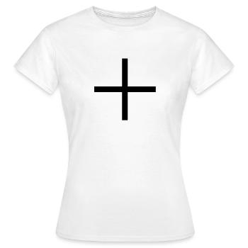 plus - Frauen T-Shirt - Weiß - Vorne - AI Model Female 172 dark (172cm)