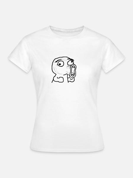 Rage - Frauen T-Shirt - Weiß