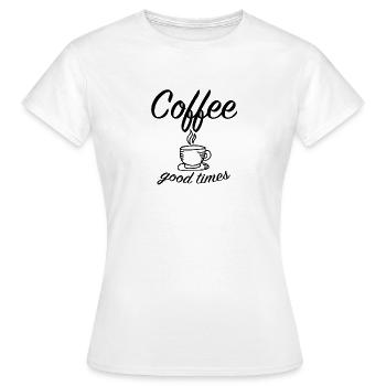 cup - Women's T-Shirt - white - Front - AI Model Female 172 dark (172cm)