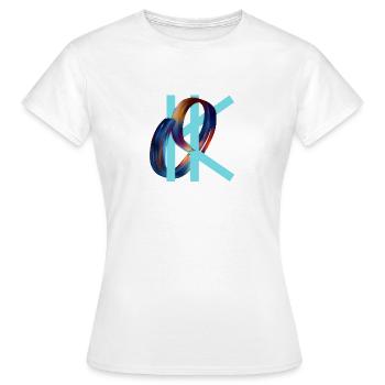 D'accord - T-shirt Femme - blanc - Devant - AI Model Female 172 dark (172cm)