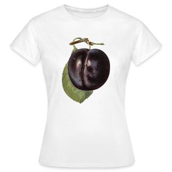 LA PRUNE 3 - T-shirt Femme - blanc - Devant - AI Model Female 172 dark (172cm)