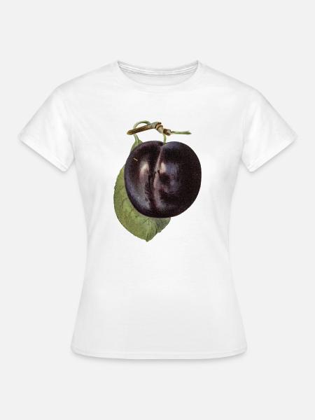 PLUM 3 - Frauen T-Shirt - Weiß