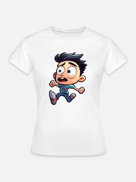 Phantastische Figuren - Frauen T-Shirt - Weiß