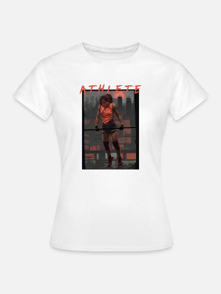 Athlete - Frauen T-Shirt - Weiß