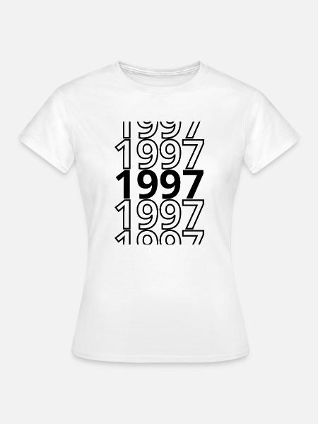 1997 1997 1997 - Frauen T-Shirt - Weiß