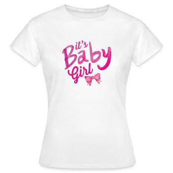 idée de cadeau naissance bébé enfant né naissance - T-shirt Femme - blanc - Devant - AI Model Female 172 dark (172cm)