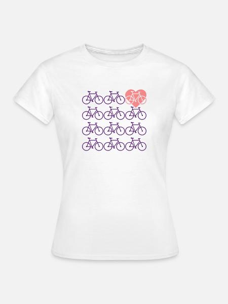Radl - Frauen T-Shirt - Weiß