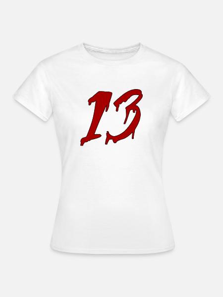 13 - Frauen T-Shirt - Weiß