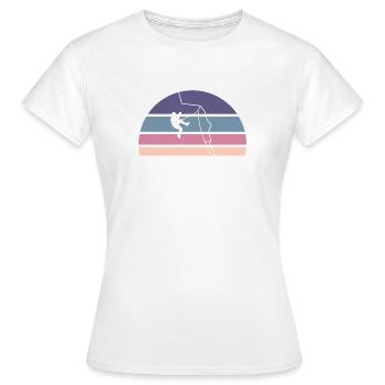 Sturz ins Leere - Frauen T-Shirt - Weiß - Vorne - AI Model Female 172 dark (172cm)