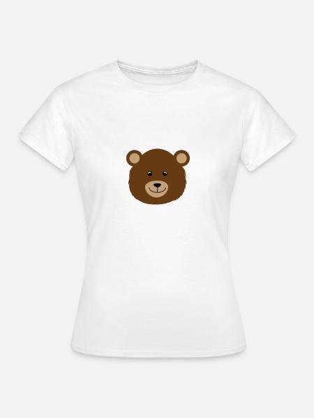 Bär - Frauen T-Shirt - Weiß