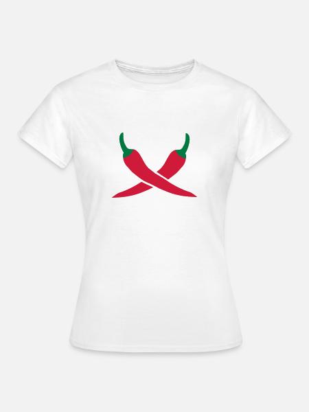 Chili - Frauen T-Shirt - Weiß