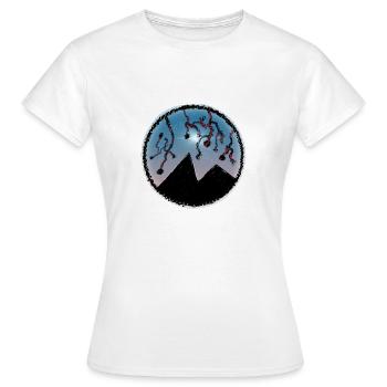 Paysage - T-shirt Femme - blanc - Devant - AI Model Female 172 dark (172cm)