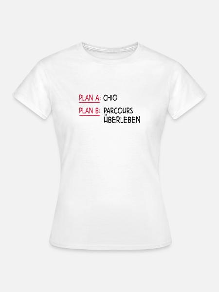 Springreiten - Frauen T-Shirt - Weiß