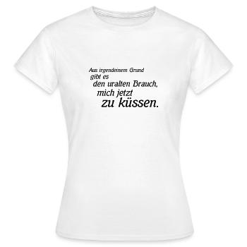 Brauch - Frauen T-Shirt - Weiß - Vorne - AI Model Female 172 dark (172cm)