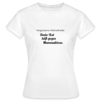 Vergessene Heilmethode - Frauen T-Shirt - Weiß - Vorne - AI Model Female 172 dark (172cm)