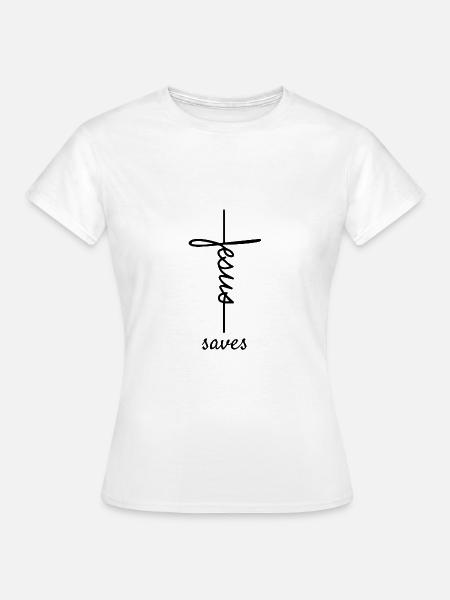 Christliche Geschenke Christentum Jesus Bibel - Frauen T-Shirt - Weiß