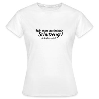 Persönlicher Schutzengel - Frauen T-Shirt - Weiß - Vorne - AI Model Female 172 dark (172cm)