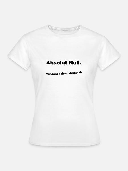 Tendenz steigend - Frauen T-Shirt - Weiß