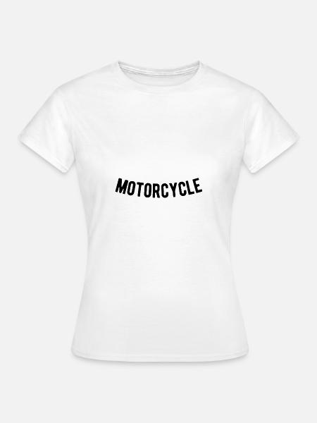 Motorcycle - Frauen T-Shirt - Weiß