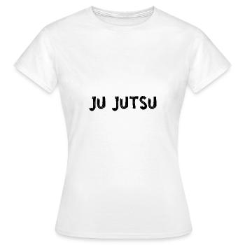 Ju Jutsu - Frauen T-Shirt - Weiß - Vorne - AI Model Female 172 dark (172cm)