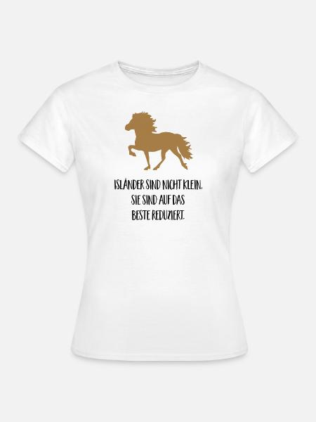 isländer - Frauen T-Shirt - Weiß