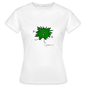 Flauschtier stachelig - Bestiolus Spinosus - Frauen T-Shirt - Weiß - Vorne - AI Model Female 172 dark (172cm)