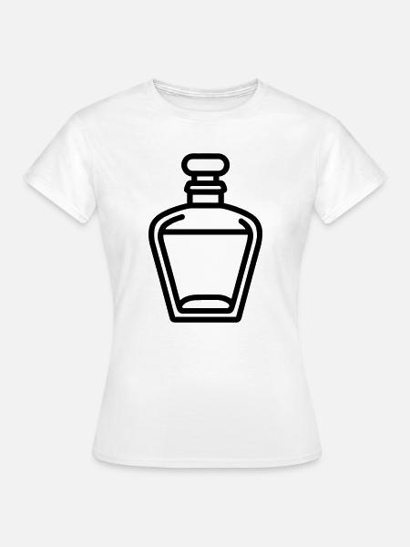 Parfümflasche - Frauen T-Shirt - Weiß