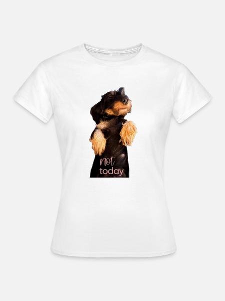 Dackel T-Shirt - Frauen T-Shirt - Weiß