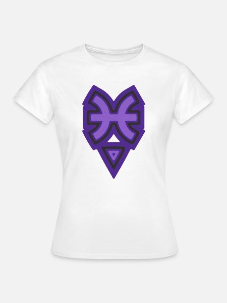 Tierkreis Stammesfische und Wasser - Frauen T-Shirt - Weiß
