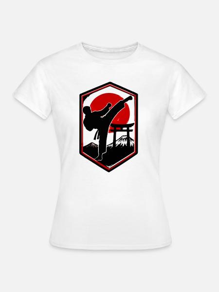 karate-1 - Frauen T-Shirt - Weiß
