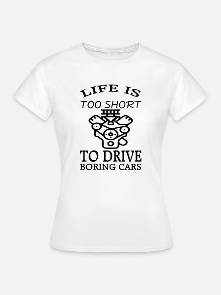 Car Auto - Frauen T-Shirt - Weiß