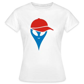 Sport - T-shirt Femme - blanc - Devant - AI Model Female 172 dark (172cm)